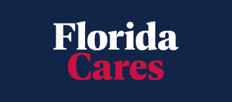 Florida Cares Button